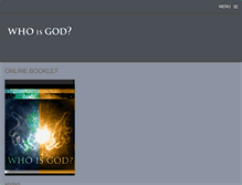 Tablet Screenshot of knowinggod.co